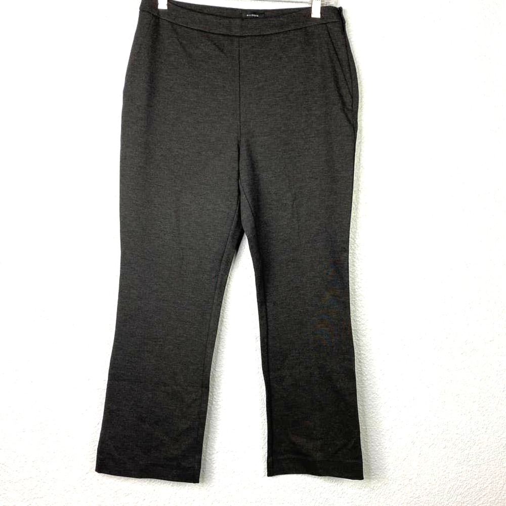 Halogen Pants‎ Small Womens Dark Gray Cropped Stretchy Side Zip